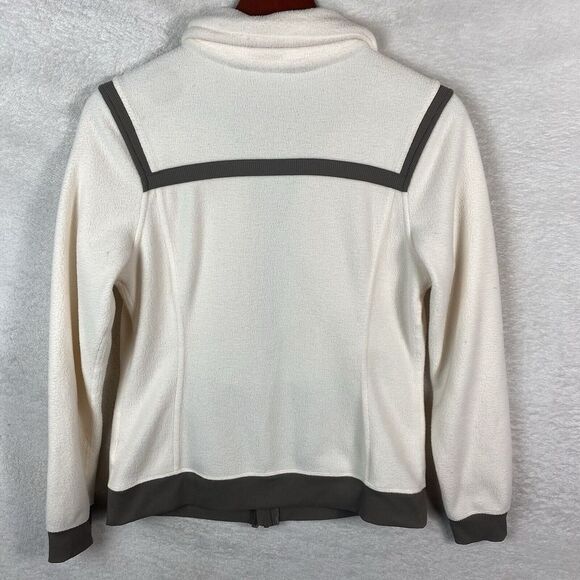 Toad & Co Women's Bear Creek Fleece Jacket White Outerwear SMALL‎ - Picture 2 of 11